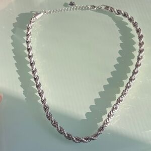 Park Lane Twisted Silver Necklace